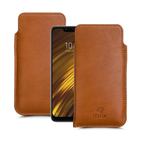 чехлы-футляры на Xiaomi Pocophone F1 Светло-коричневый Stenk Elegance фото 1