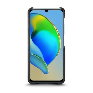 Шкіряна накладка Stenk Reptile Cover для ZTE Blade A72s Чорна