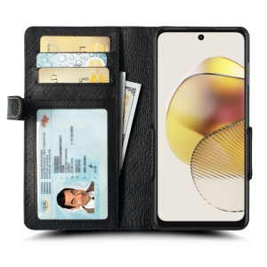 Чохол книжка Stenk Wallet для Motorola Moto G73 5G Чорний