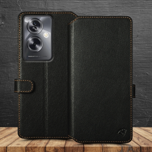 чохол-гаманець на OPPO A79 Чорний Stenk Premium Wallet фото 1