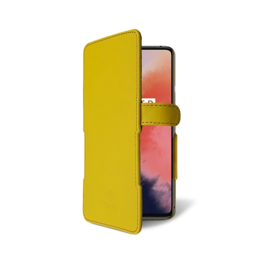 чехол-книжка на OnePlus 7T Желтый Stenk Prime фото 2