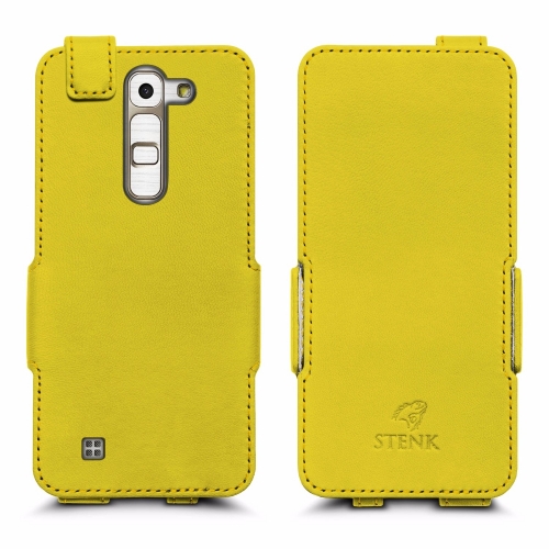 чохол-фліп на LG G4c Жовтий Stenk Сняты с производства фото 1