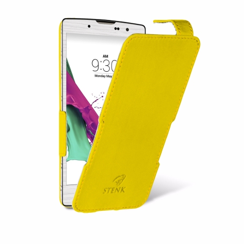чохол-фліп на LG G4c Жовтий Stenk Сняты с производства фото 2