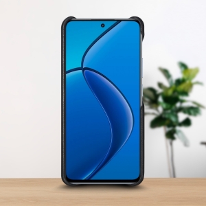Шкіряна накладка Stenk WoodBacker для Realme 13 4G Чорний