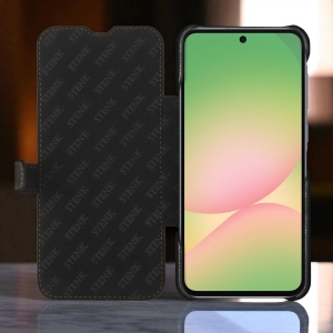 Чехол книжка Stenk Premium для Samsung Galaxy A56 Чёрный