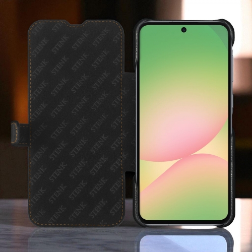 чехол-книжка на Samsung Galaxy A56 Черный Stenk Premium фото 2