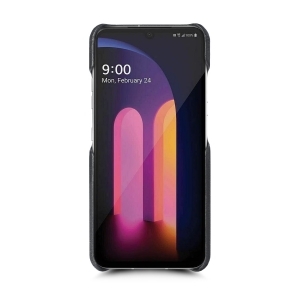 Шкіряна накладка Stenk Cover для LG V60 ThinQ Чорна
