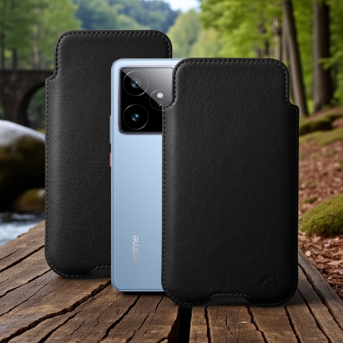 чохол-футляр на Realme GT 7 Чорний Stenk Sportage фото 1