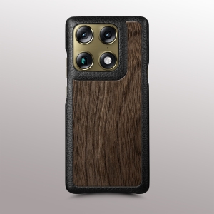 Кожаная накладка Stenk WoodBacker для Motorola Signature Черный