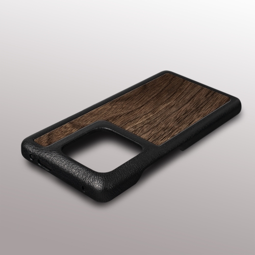 бампер на Motorola Signature Черный Stenk WoodBacker фото 4