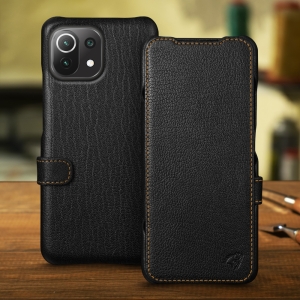 Чохол книжка Stenk Premium для Xiaomi 11 Lite 5G NE Чорний