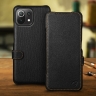 Чехол книжка Stenk Premium для Xiaomi 11 Lite 5G NE Чёрный