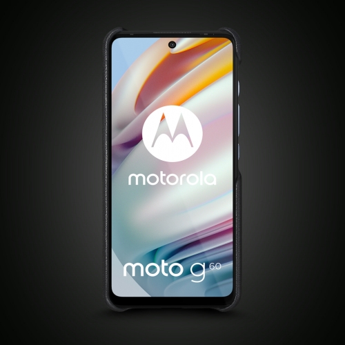 бампер на Motorola Moto G60 Чорний Stenk Cover WoodBacker фото 2