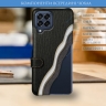 Чехол книжка Stenk Premium для Samsung Galaxy M33 5G Чёрный