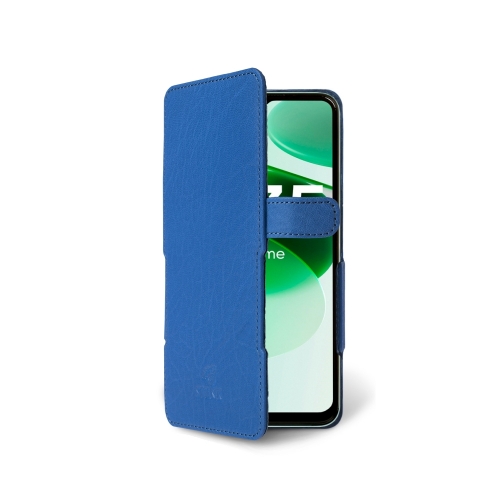 чехол-книжка на Realme C35 Ярко-синий  Prime фото 2