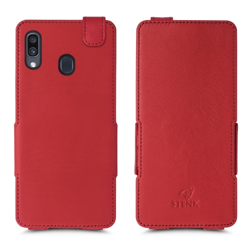 чехол-флип на Samsung Galaxy A30 Красный Stenk Prime фото 1
