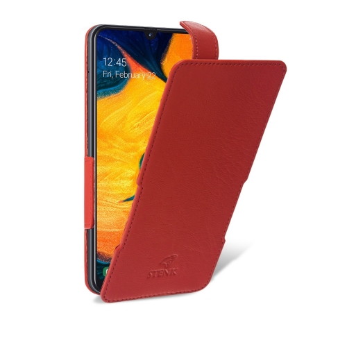 чехол-флип на Samsung Galaxy A30 Красный Stenk Prime фото 2