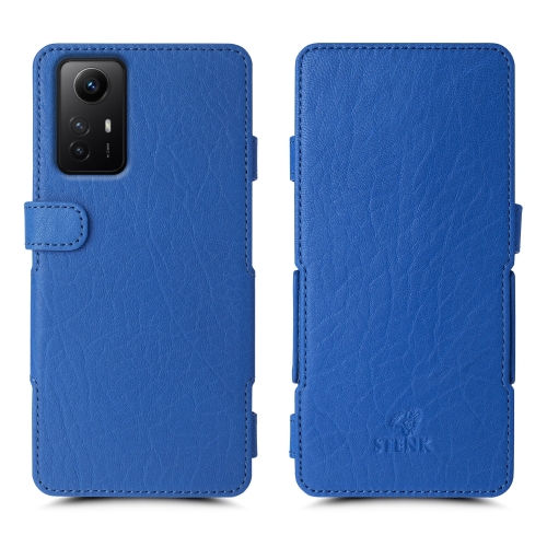 чехол-книжка на Xiaomi Redmi Note 12S Ярко-синий  Prime фото 1