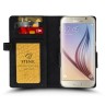 Чохол книжка Stenk Wallet для Samsung Galaxy S6 Edge Чорний