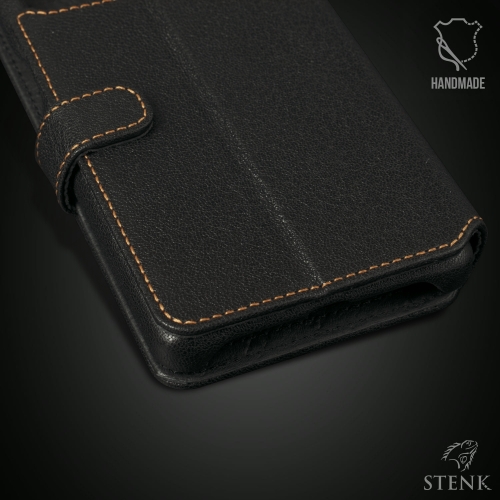 чехол-кошелек на Xiaomi Redmi A3 Черный Stenk Premium Wallet фото 4
