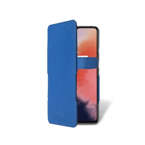 чехол-книжка на OnePlus 7T Ярко-синий Stenk Prime фото 2