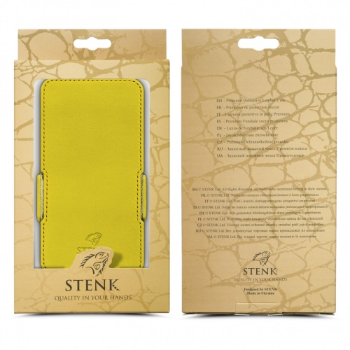 чохол-фліп на LG G4s Жовтий Stenk Сняты с производства фото 8