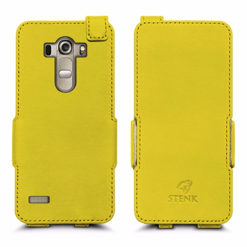 чохол-фліп на LG G4s Жовтий Stenk Сняты с производства фото 1