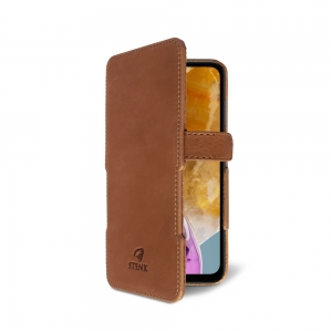 Чехол книжка Stenk Prime для Samsung Galaxy M15 Camel