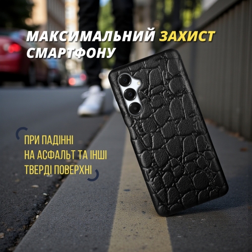бампер на Samsung Galaxy A16 5G Чорний Stenk Reptile фото 4