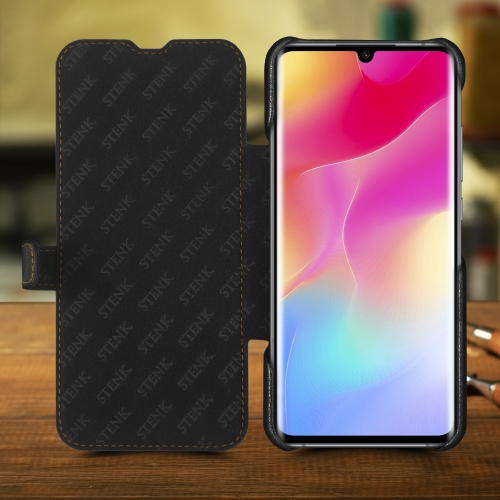 чехол-книжка на Xiaomi Mi Note 10 Lite Черный Stenk Premium фото 2