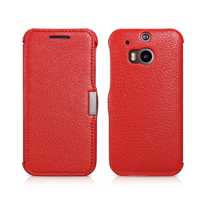 Чохол книжка iCarer для HTC One M8 Litchi Pattern Red Чохол книжка iCarer для HTC One M8 Litchi Pattern Red