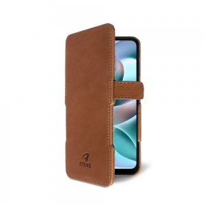 Чохол книжка Stenk Prime для Motorola Moto G41 Camel