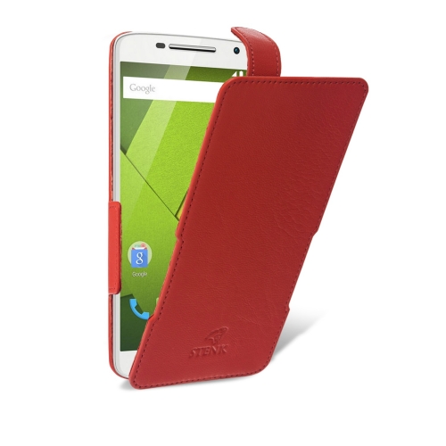 чохол-фліп на Motorola Moto X Play (XT1562) Червоний Stenk Сняты с производства фото 2