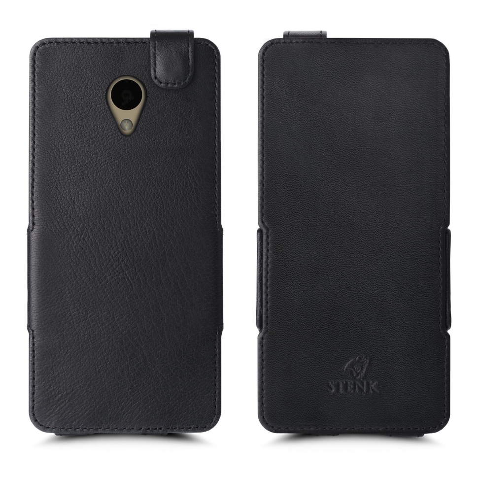 

Чехол флип Stenk Prime для Meizu M8c Чёрный, Черный