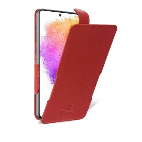 чехол-флип на Samsung Galaxy A73 5G Красный Stenk Prime фото 2