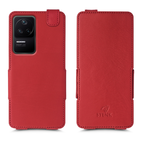 чехол-флип на Xiaomi Poco F4 Красный Stenk Prime фото 1