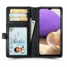 Чехол книжка Stenk Premium Wallet для Samsung Galaxy A32 Чёрный