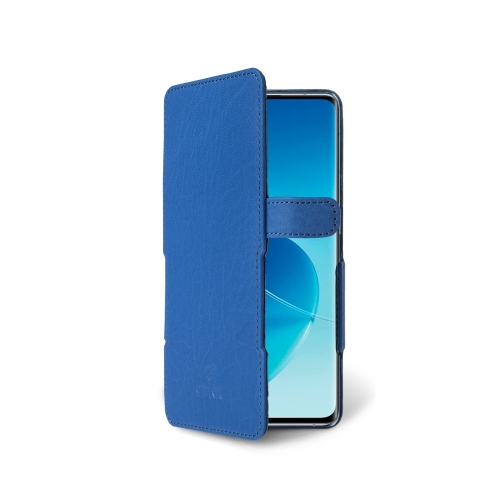 чехол-книжка на OPPO Reno6 Pro 5G (Snapdragon) Ярко-синий  Prime фото 2