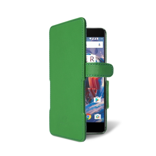 чохол-книжка на OnePlus 3 Зелений Stenk Сняты с производства фото 2