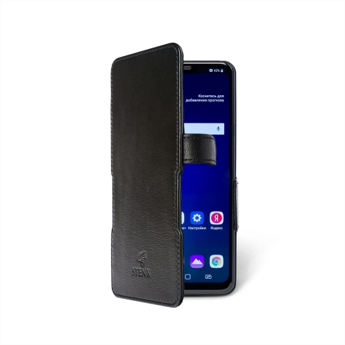 чохол-книжка на LG G7 Fit Чорний Stenk Prime фото 2
