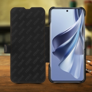 Чехол книжка Stenk Premium для OPPO Reno10 Чёрный