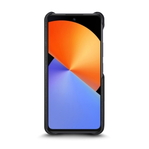 Шкіряна накладка Stenk Reptile Cover для Infinix Note 30 Чорна