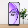 Кожаная накладка Stenk WoodBacker для OPPO A80 Черный