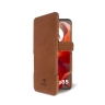 Чехол книжка Stenk Prime для Motorola Moto G85 Camel
