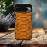 Накладка SkinBacker Python Scales для Google Pixel 9 Pro Коричневий