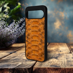 Накладка SkinBacker Python Scales для Google Pixel 9 Pro Коричневий