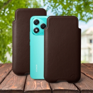 Футляр Stenk Sportage для HuaWei Honor 400 Lite Коричневый
