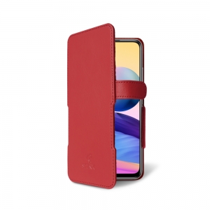 Чехол книжка Stenk Prime для Xiaomi Redmi Note 10 5G Красный