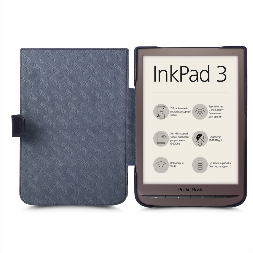 чохол-книжка на PocketBook 740 InkPad 3 Сливовий Stenk Premium фото 2