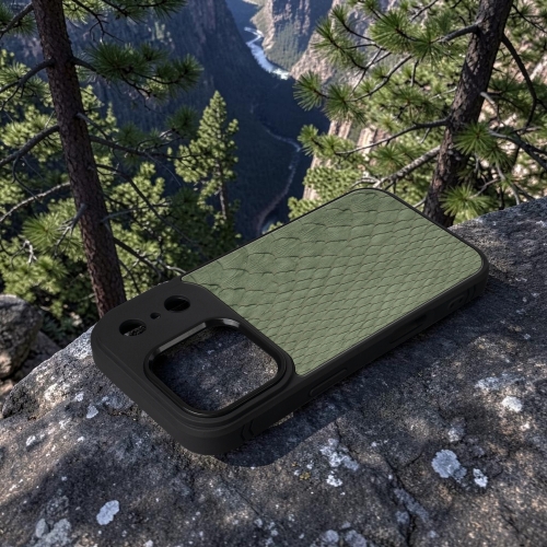 бампер на Apple iPhone 17 Pro Оливковий Stenk SkinBacker фото 6